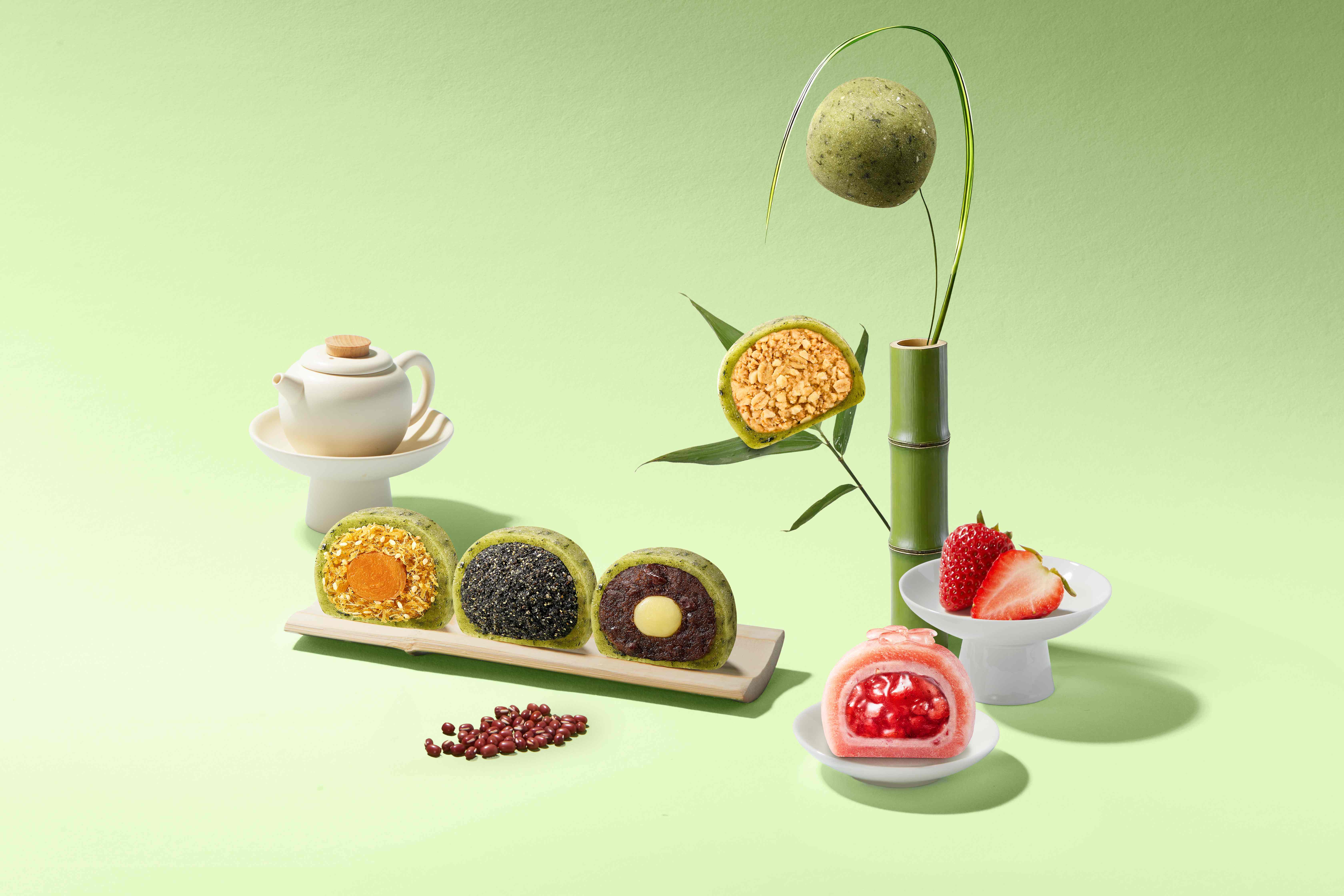 艾草大福（四款口味）